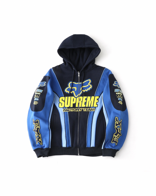 S*preme x F*x Racing Zip
